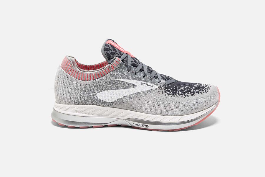 Brooks Bedlam Womens UK - Road Running Shoes - Grey 651-WOGDLU